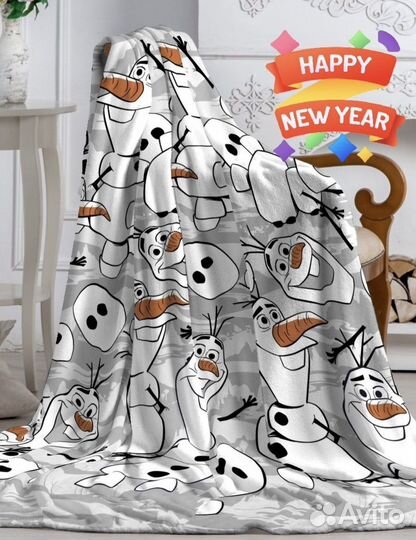 Плед детский олафф