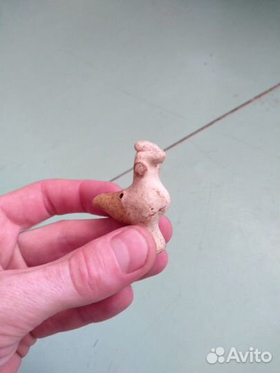 Свистулька из глины,18-19вв