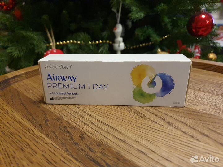 Линзы контактные новые