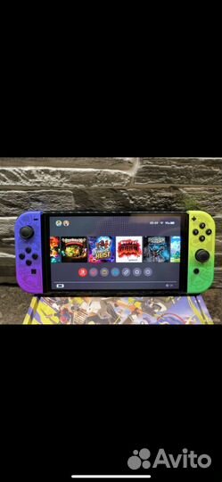 Nintendo switch oled splatoon 3 прошитая