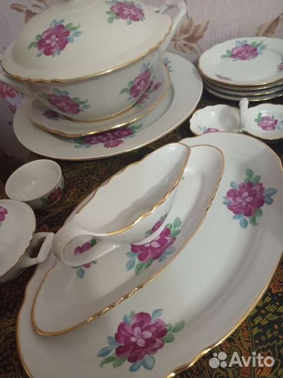 Набор столовой посуды на 6 персон Булево СССР