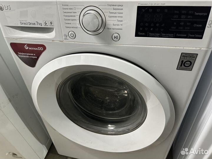 Стиральная машина б/у Lg F-12U2HFN3