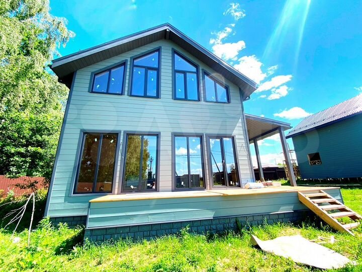 Дом 130 м² на участке 8 сот.