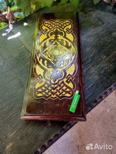 Нарды.ручной работы. Размер 490х600 mm