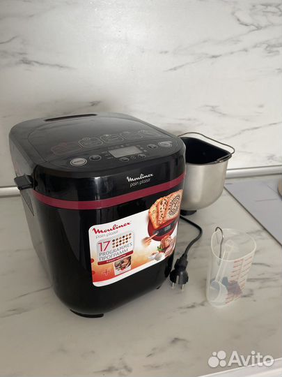 Хлебопечка Moulinex OW2208 Pain Plaisir, черный