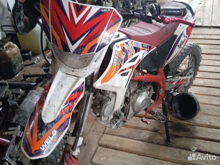 Пит байк 125 куб велс