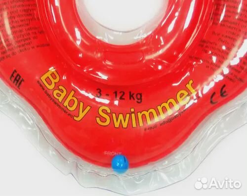 Круг для купания новорожденных на шею Baby Swimmer