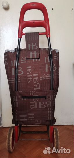 Сумка-тележка на колесах. Хозяйственная