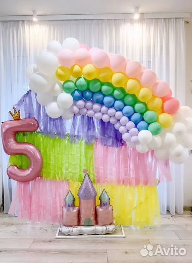 Фотозона из шаров