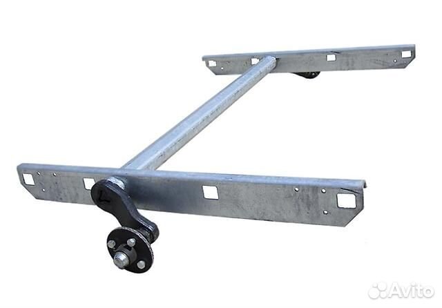 Ось прицепа мзса 81771А.001 (08.001) в сборе 750