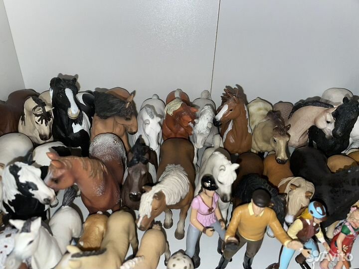 Schleich Шляйх лошади фигурки и другие кони
