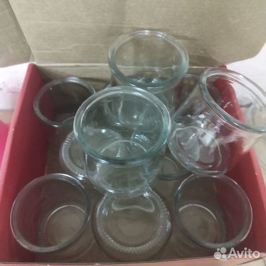 Стеклянные баночки