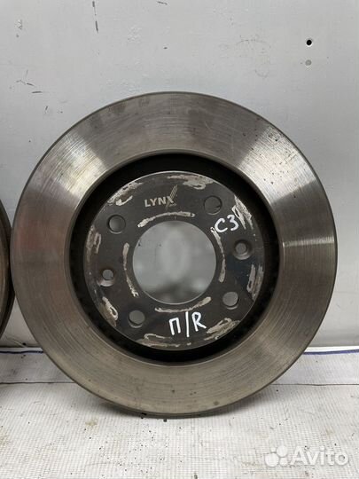 Диск тормозной передний Citroen C3 Picasso 1.4i