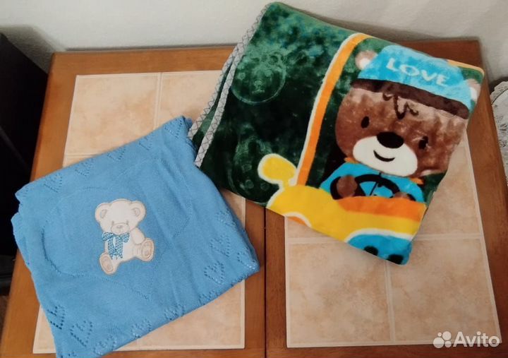 Плед детский новый