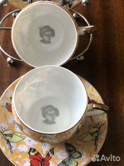 Чашки с блюдцем