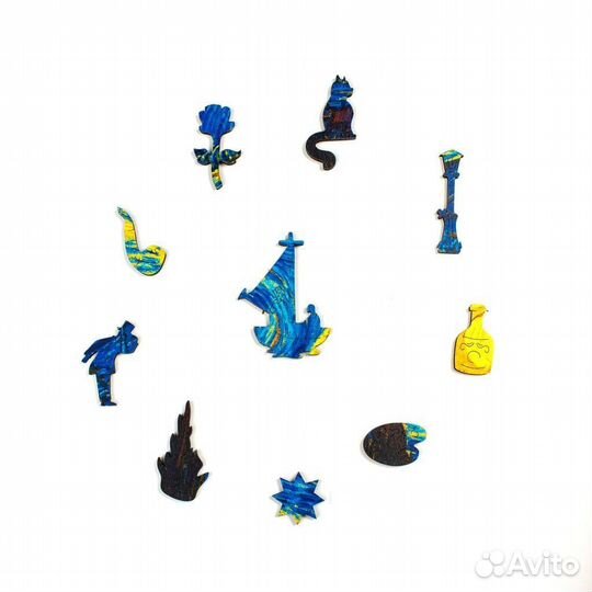 Деревянный пазл 