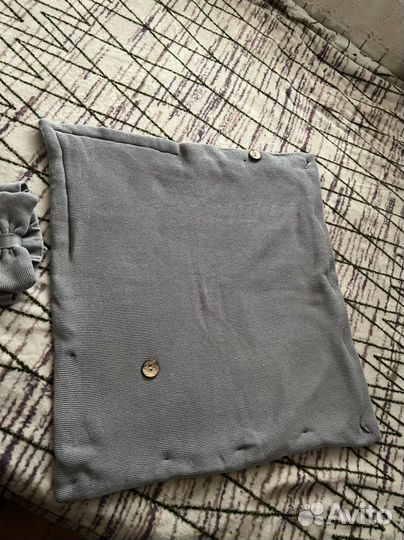 Конверт вязанный утепленный