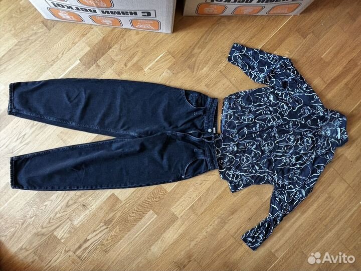 Джинсы, свитер, рубашка, футболки