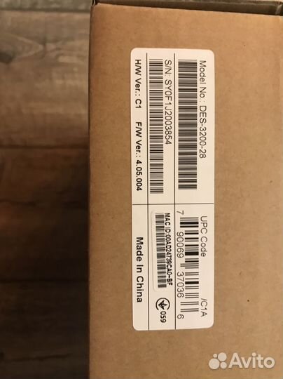 Коммутатор D-Link DES-3200-28/C1A