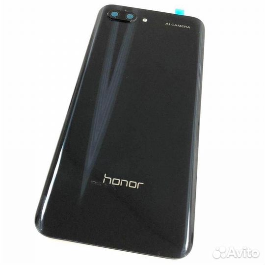 Задняя крышка со стеклом камеры Honor 10 Синий