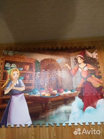 Игровой коврик-пазл