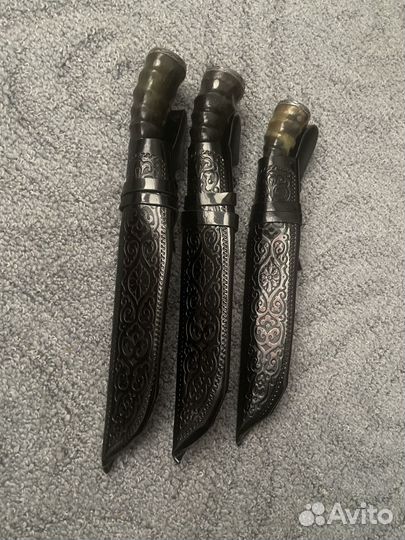 Ножи из напильника кованые ручной работы