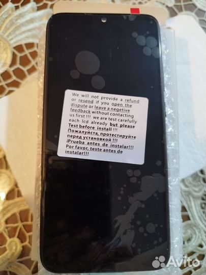 Экран на xiaomi redmi note 7