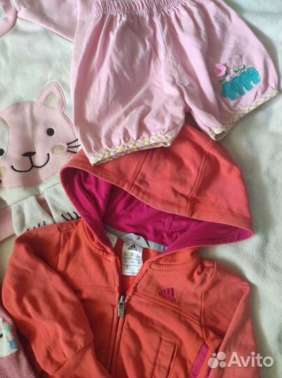 Вещи и обувь пакетом на девочку 2-3 года 92-98-100
