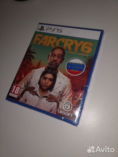 Far cry 6 PS5 полностью на русском новый диск