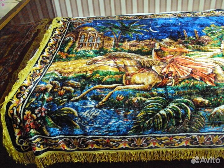 Плюшевый ковер СССР