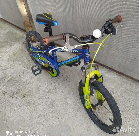 Детский велосипед 16