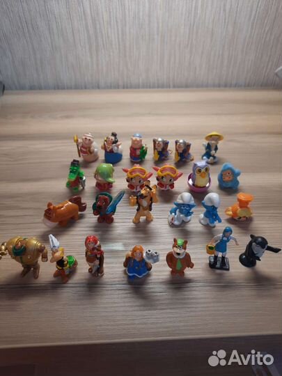 Игрушки из киндер сюрприза