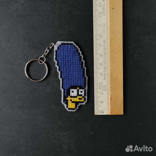 Брелок двухсторонний Мардж Симпсон