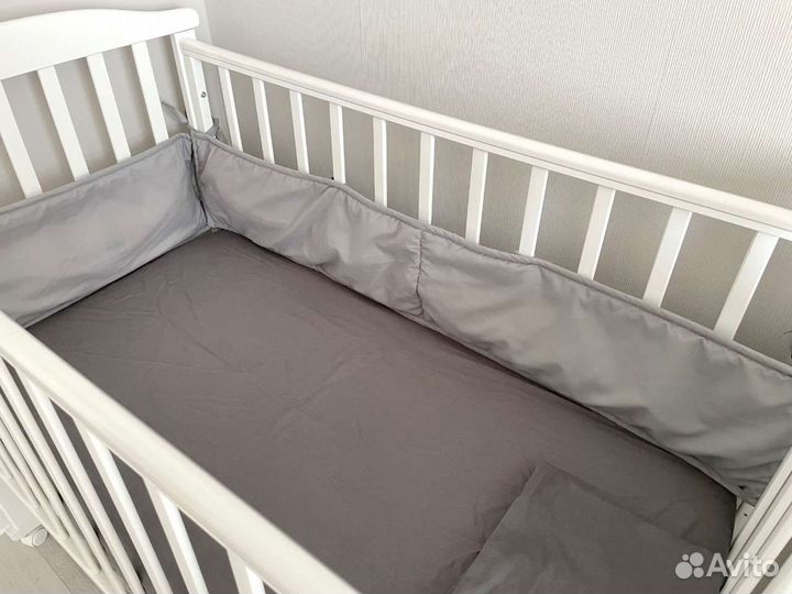 Бортики в детскую кроватку