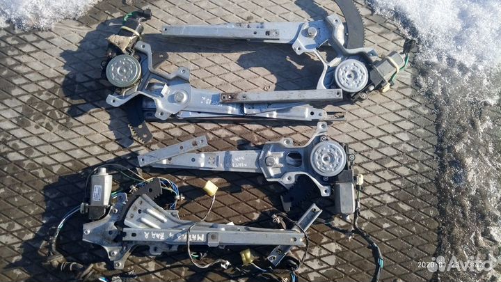 Стеклоподъемник комплект Дэу Матиз/ Daewoo Matiz