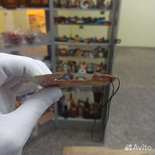 Ёлочная Игрушка Медведь Колобок Картонаж СССР