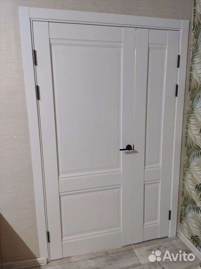 Межкомнатные Глухие белые двери