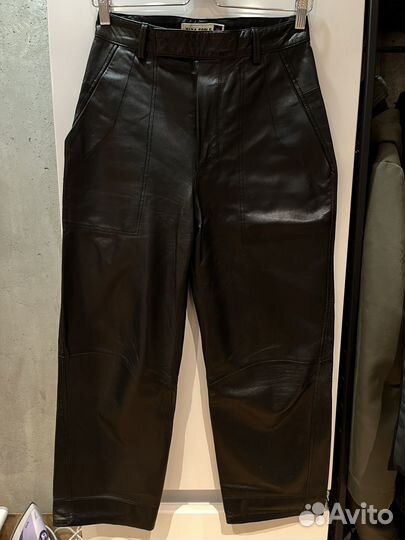 Брюки женские из кожи Zara srpls