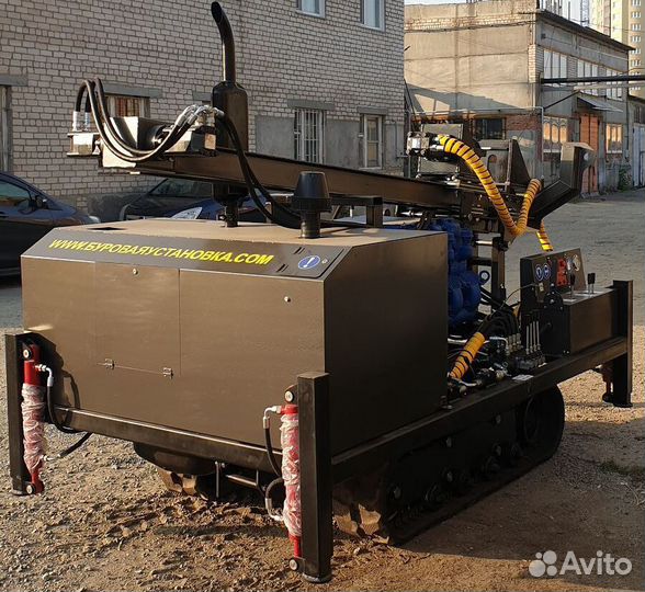 Буровая самоходная установка для скважин