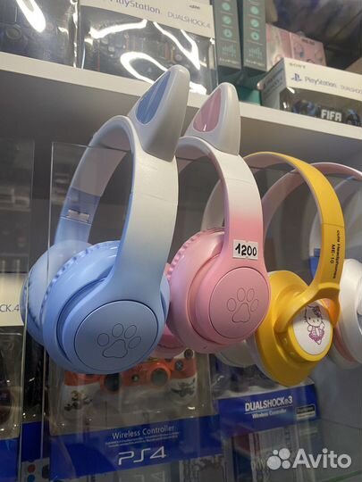 Беспроводные наушники с ушками