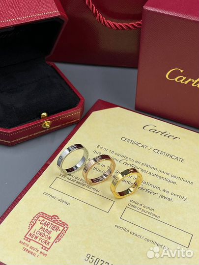 Кольцо Cartier Love