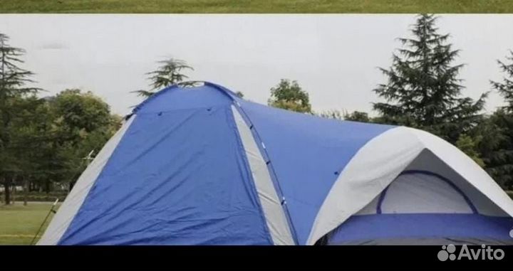 Палатка 4х-местная с шатром