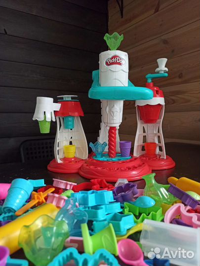 Pley doh набор для лепки фабрика мороженого