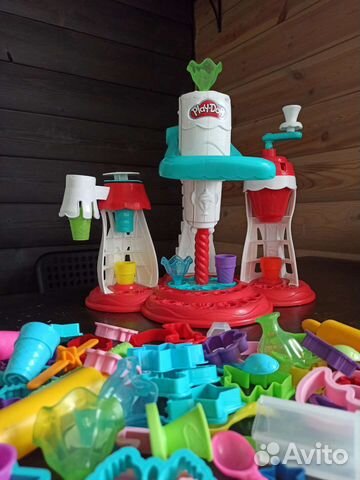 Pley doh набор для лепки фабрика мороженого