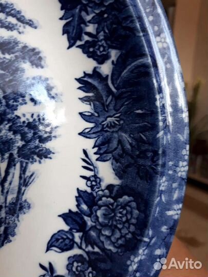 Блюдо большое, Англия, винтаж