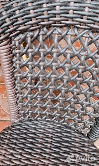 Обеденная группа на 8 персон Ротанговая мебель