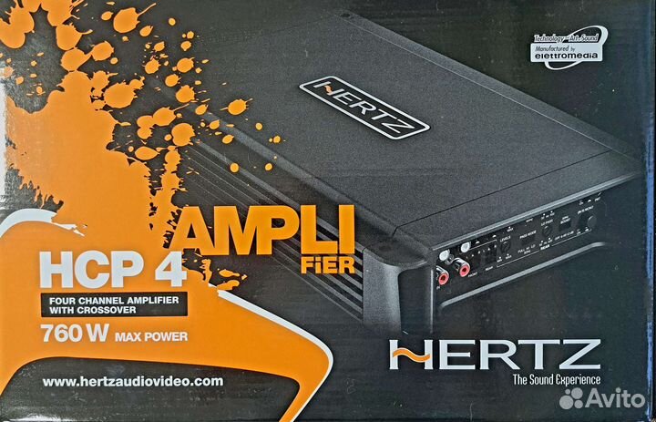 Автомобильный усилитель hertz HCP 4
