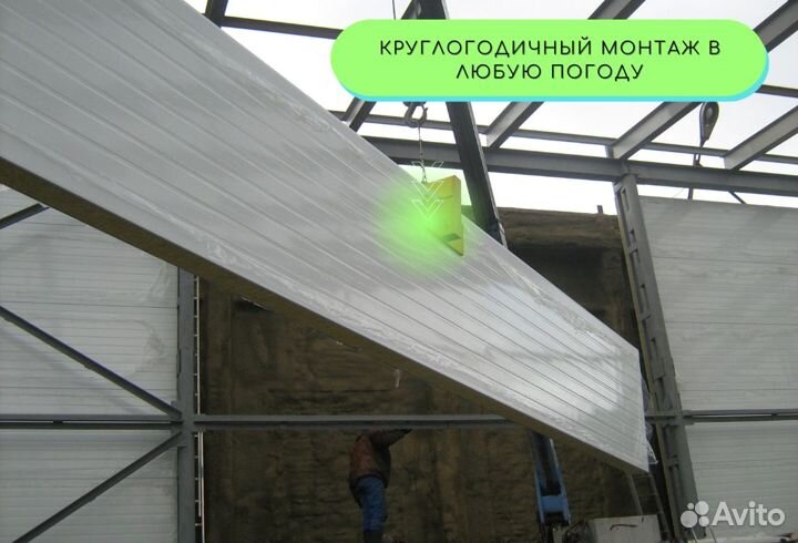 Сэндвич-панели новые от завода