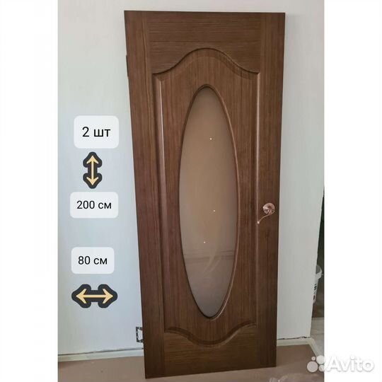 Двери межкомнатные 5 штук в наличии