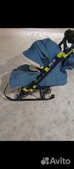 Коляска санки